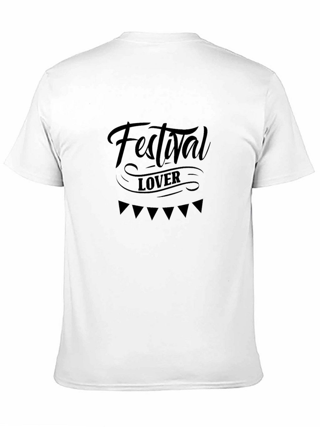Festival Lover Black T-Shirt