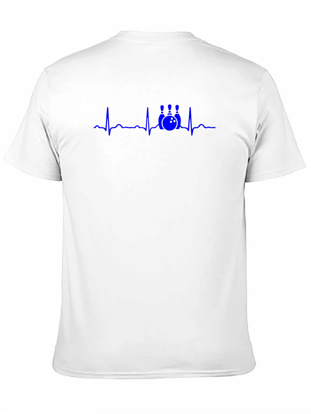 Bowling Heartbeat T-Shirt - Black
