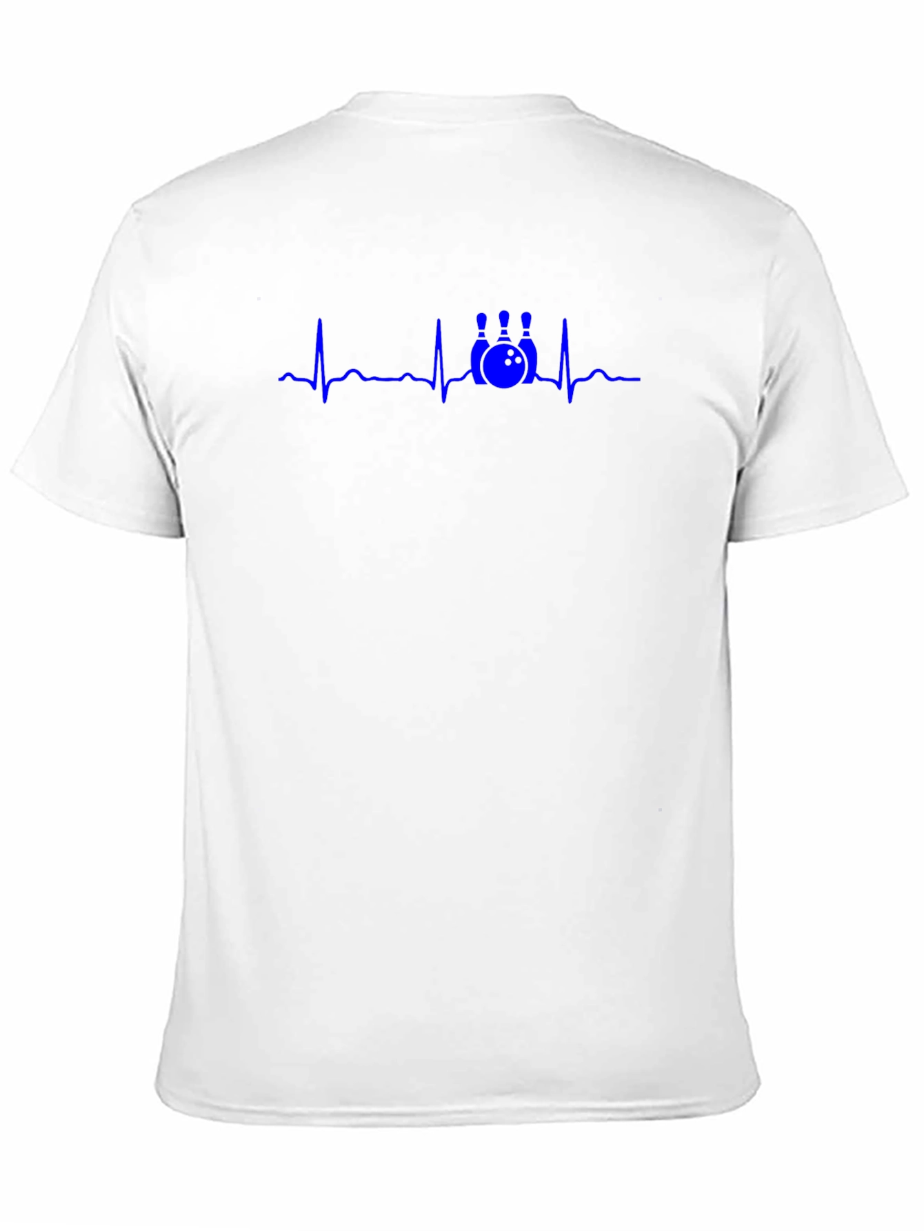 Bowling Heartbeat T-Shirt - Black