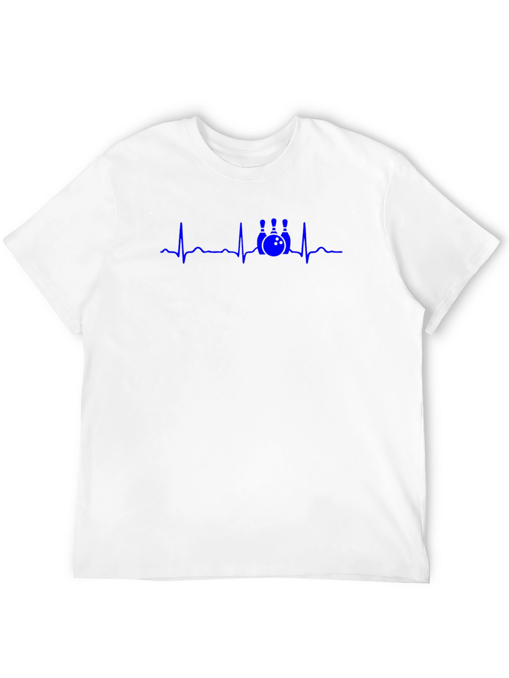 Bowling Heartbeat T-Shirt - Black