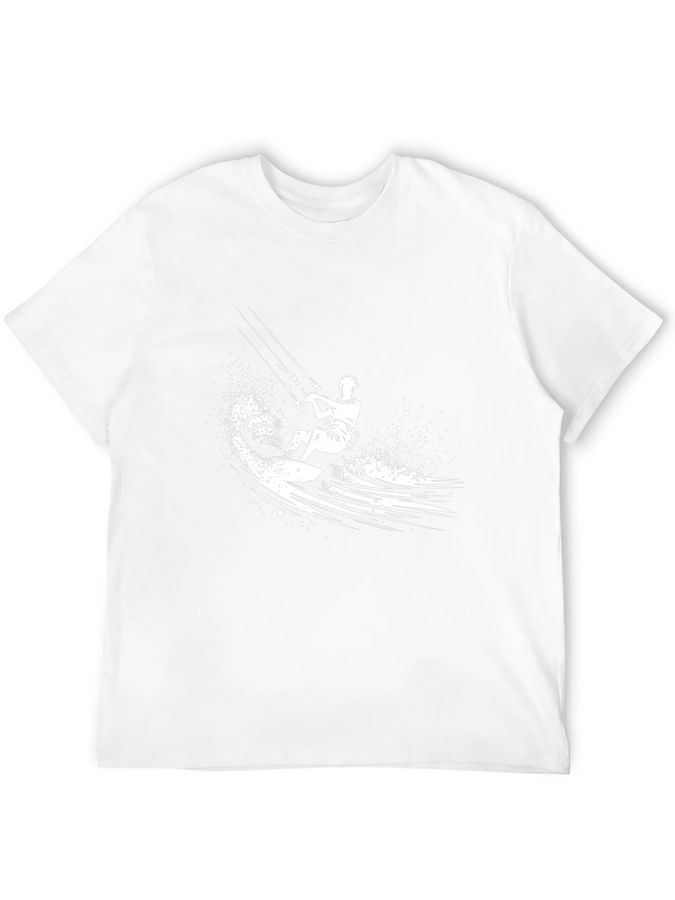 Kite Surfing Graphic Tee - Cool Watersports Design