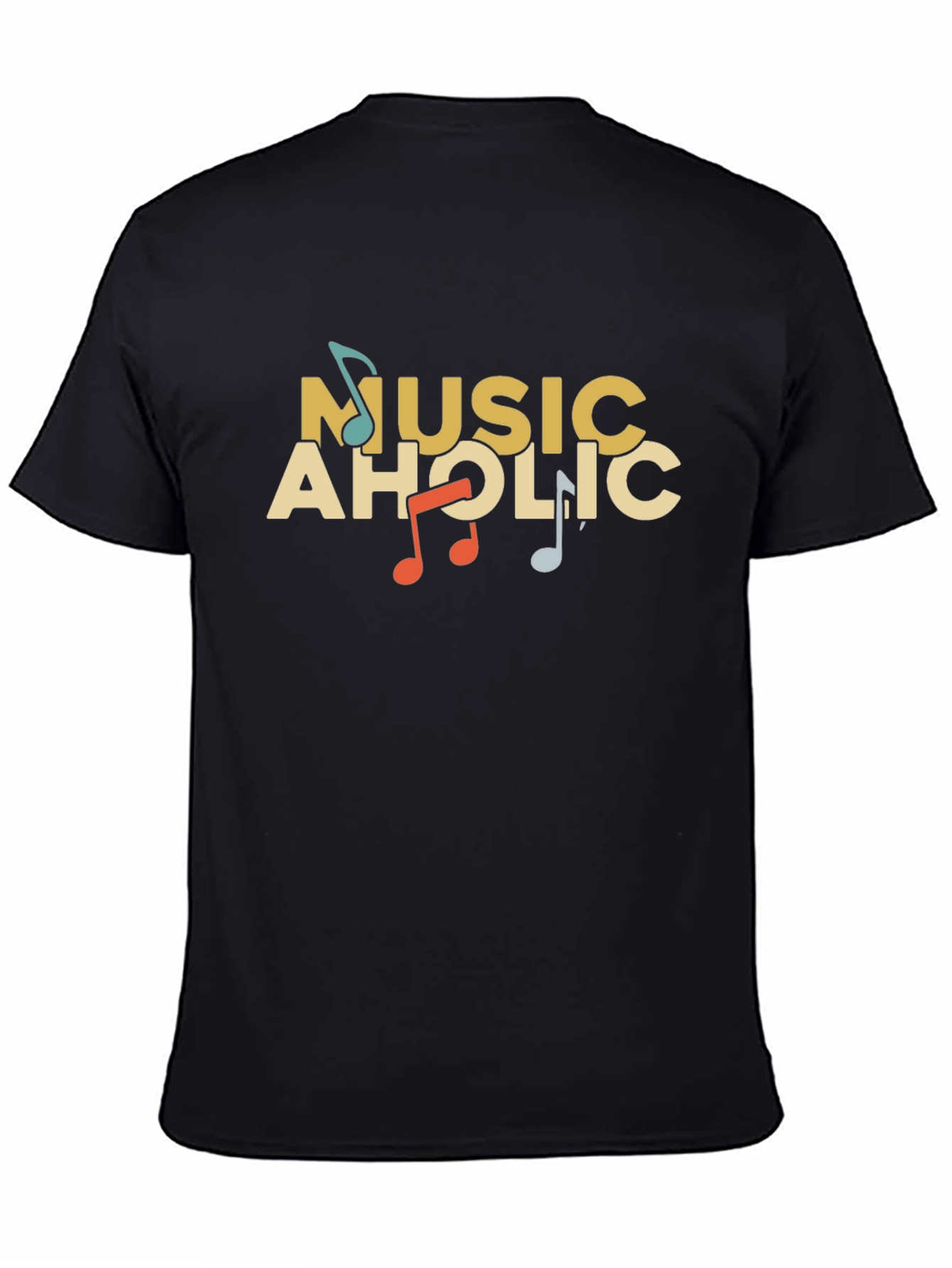 Musicaholic Graphic Tee - Cool Music Lover Shirt