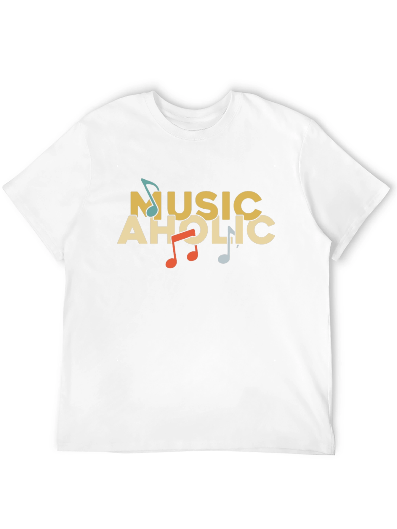 Musicaholic Graphic Tee - Cool Music Lover Shirt