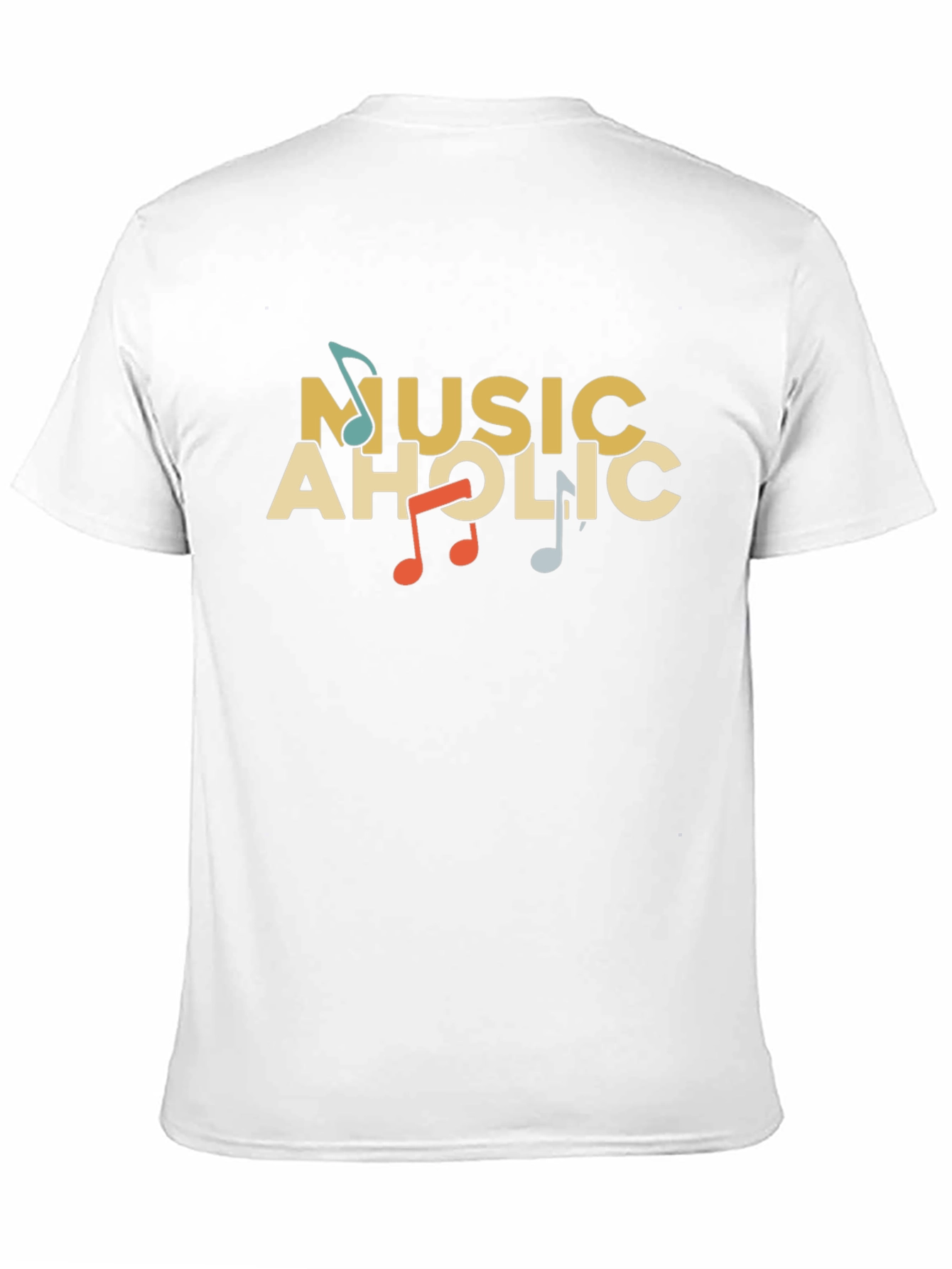 Musicaholic Graphic Tee - Cool Music Lover Shirt