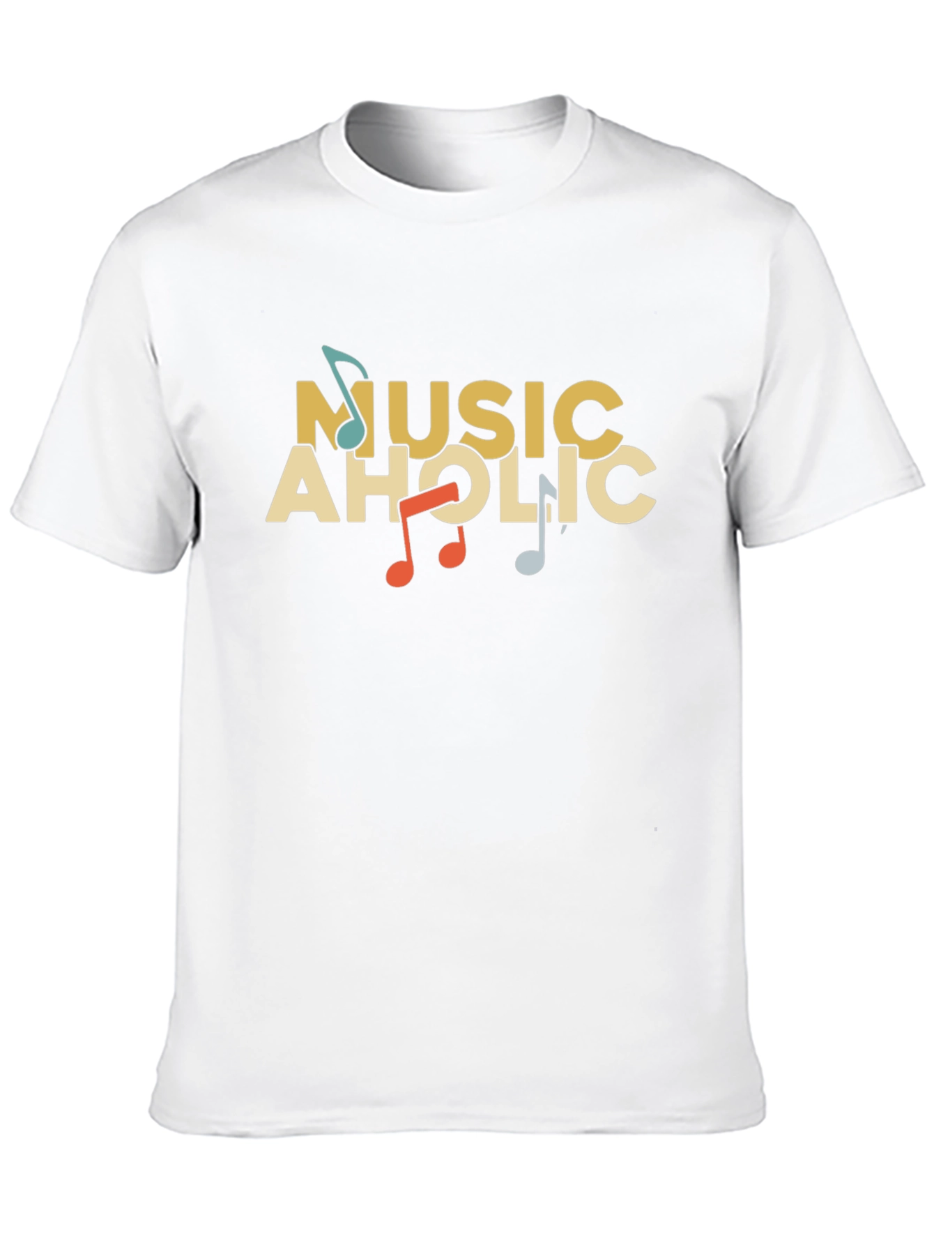 Musicaholic Graphic Tee - Cool Music Lover Shirt