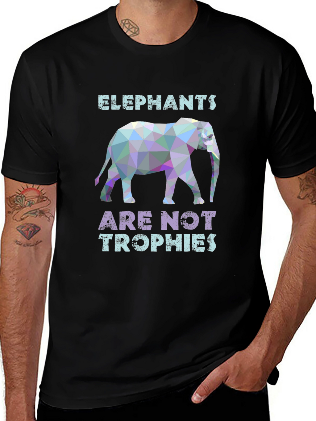 Elephant T-Shirt - Protect Wildlife