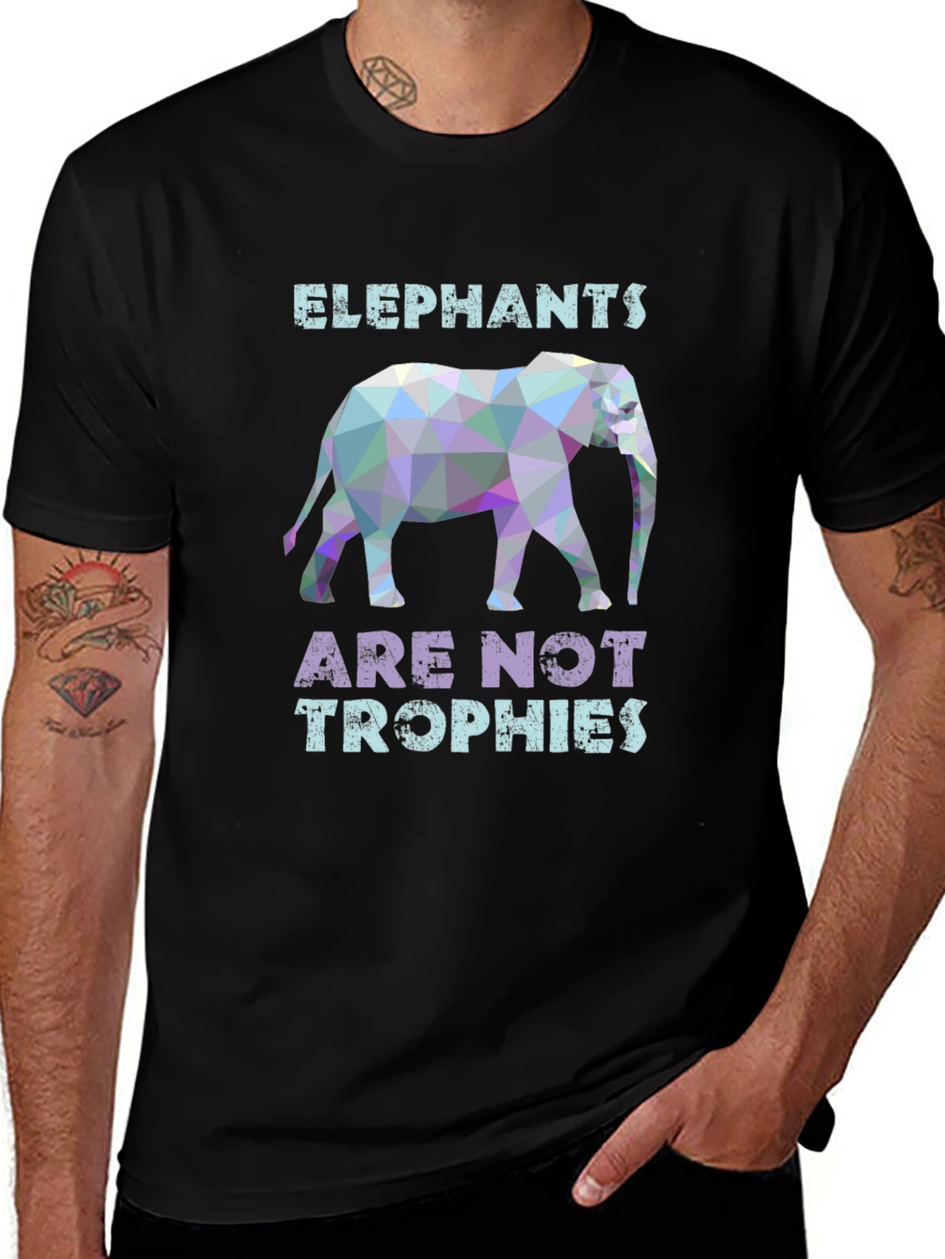 Elephant T-Shirt - Protect Wildlife