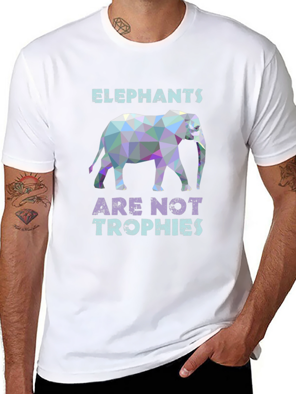 Elephant T-Shirt - Protect Wildlife