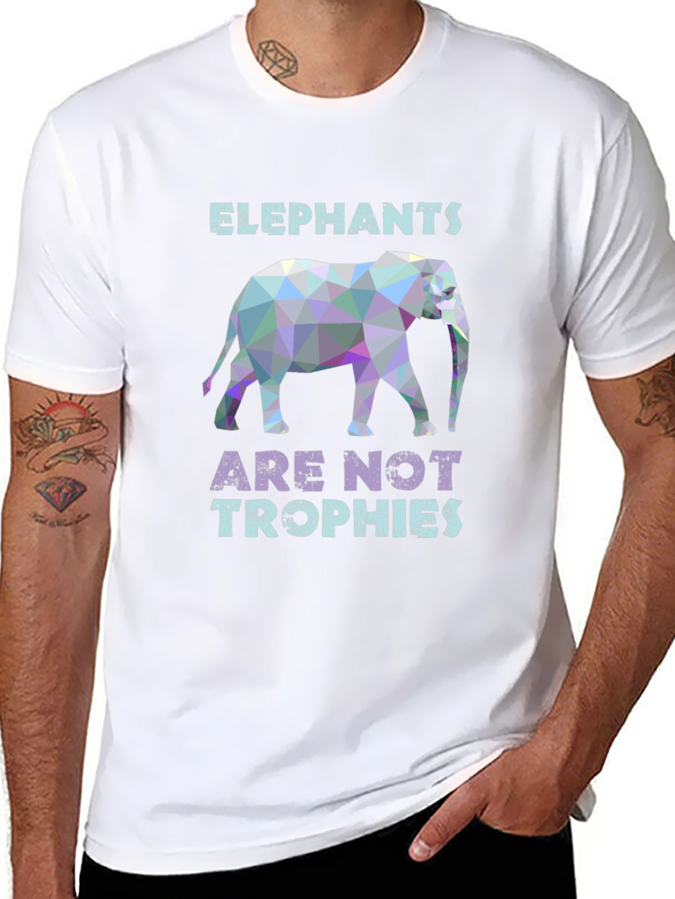 Elephant T-Shirt - Protect Wildlife