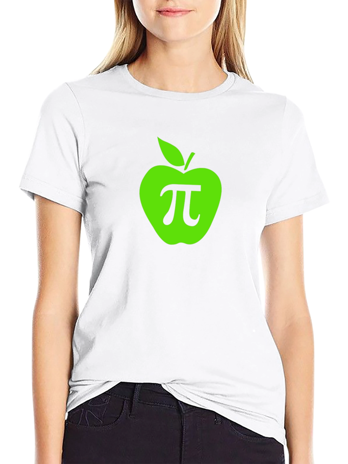 Apple Pi Math T-Shirt - Black