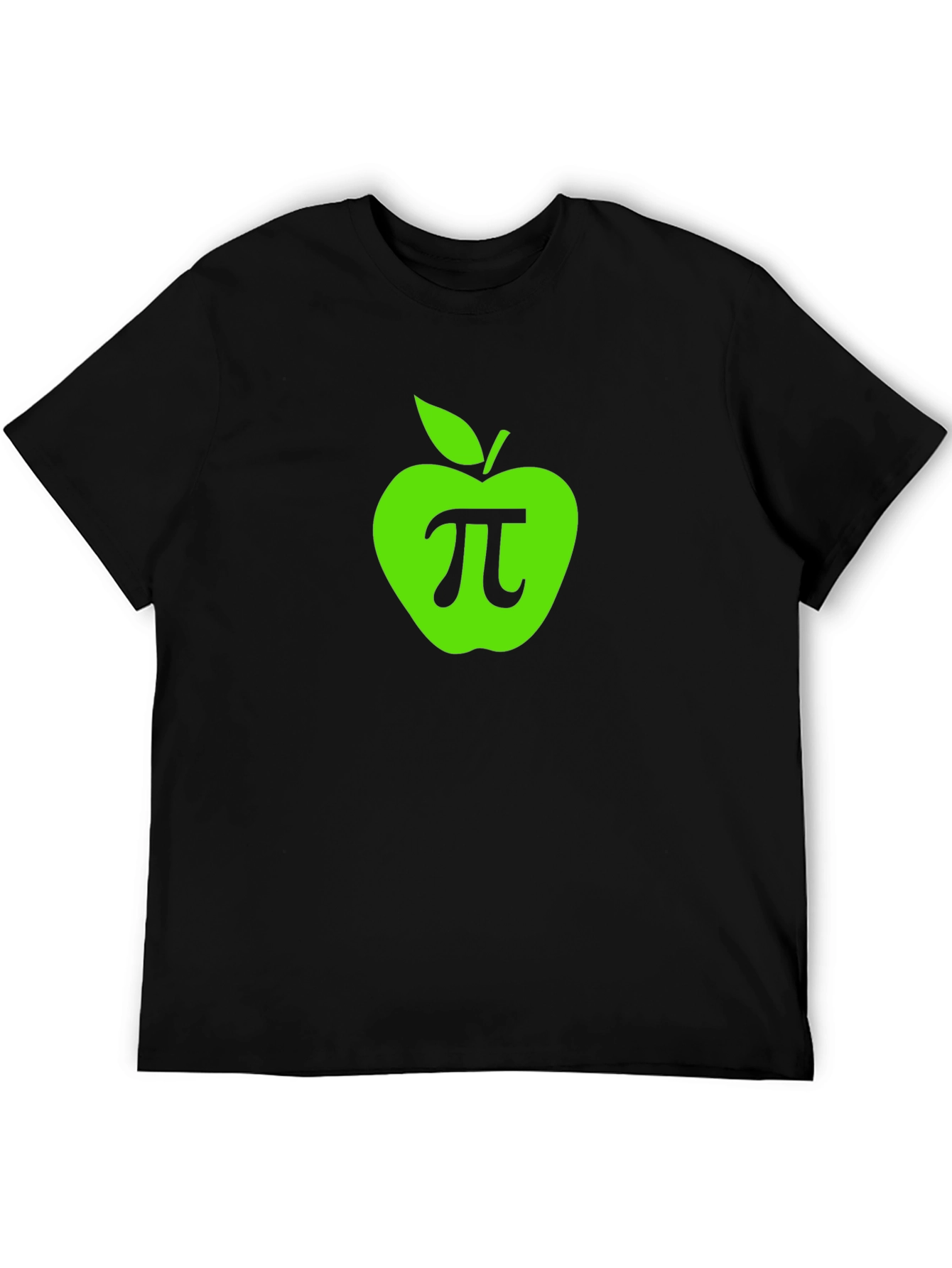 Apple Pi Math T-Shirt - Black