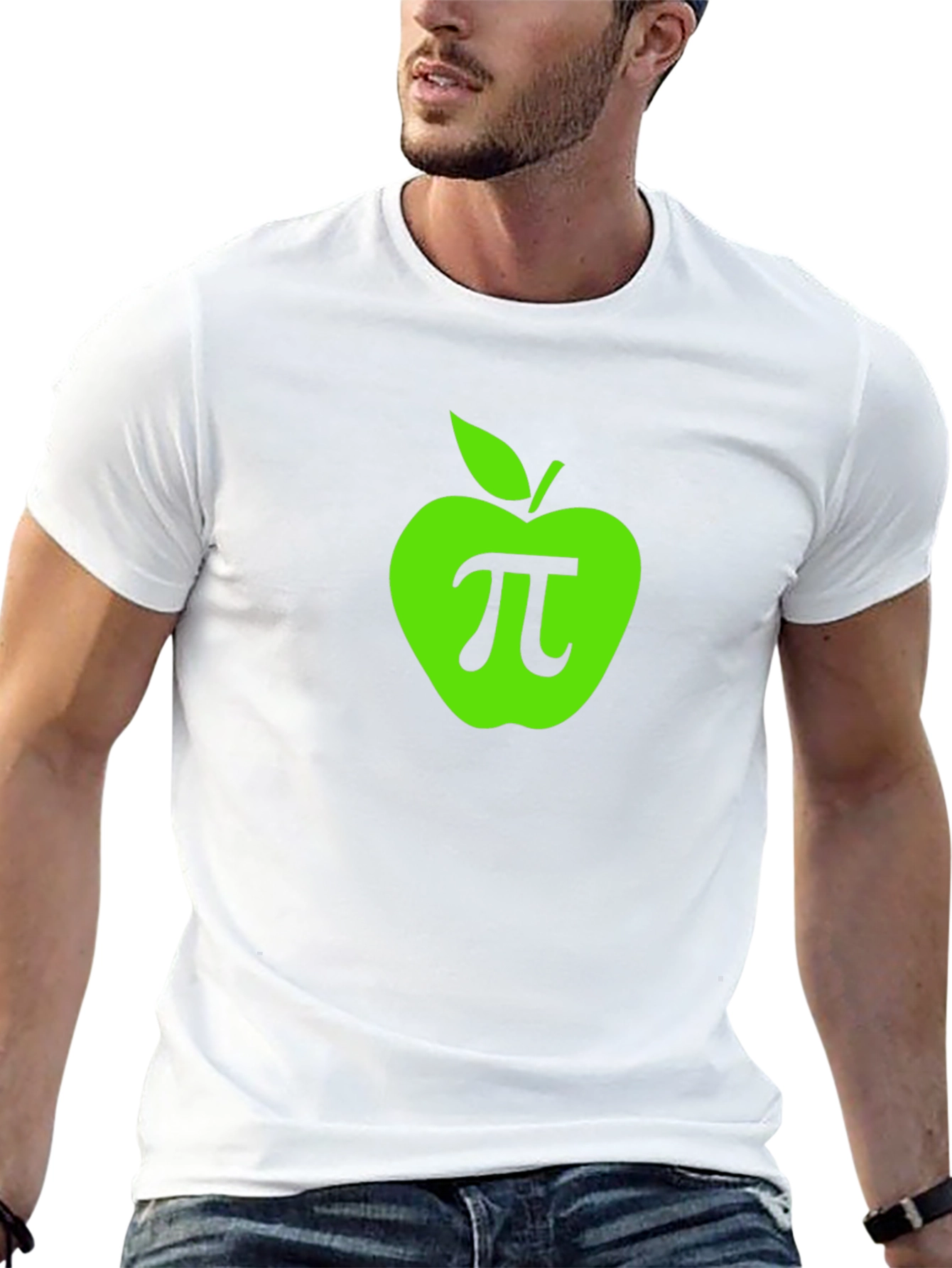 Apple Pi Math T-Shirt - Black