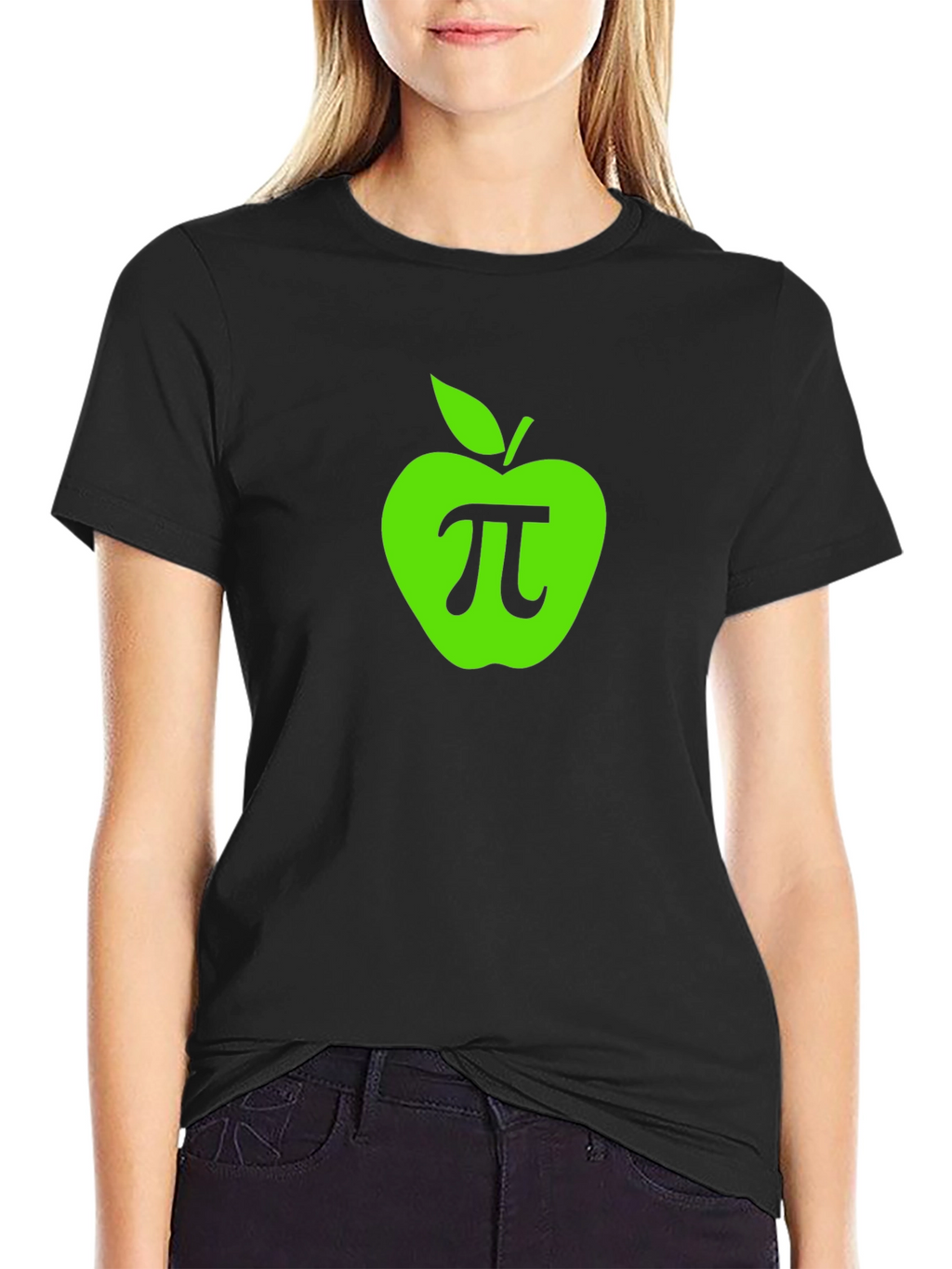 Apple Pi Math T-Shirt - Black