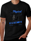 Physical Therapist Dad T-Shirt - Black