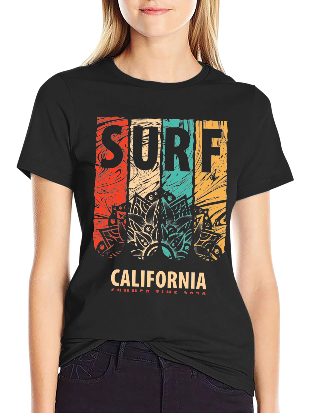 Surf California Graphic T-Shirt
