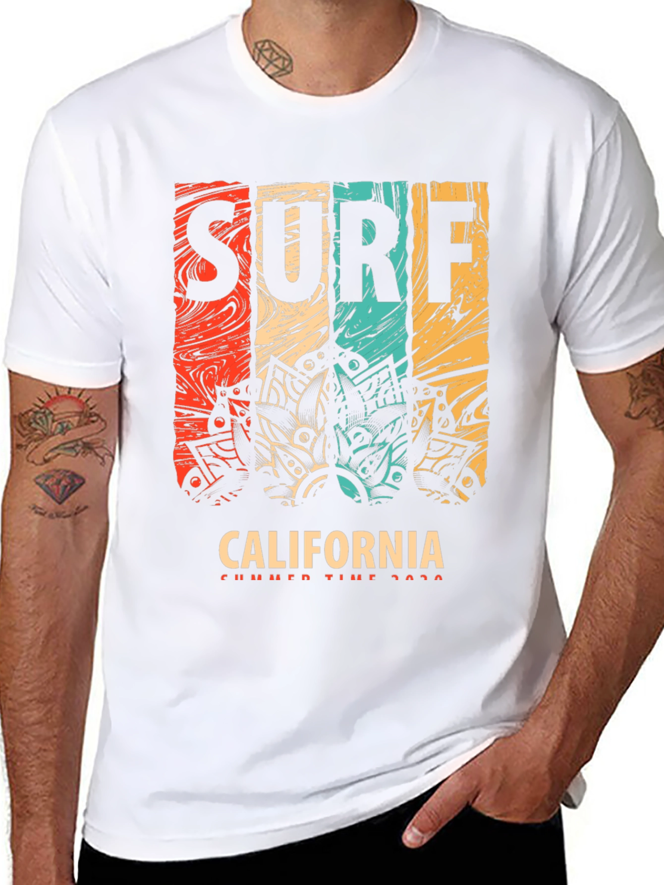 Surf California Graphic T-Shirt