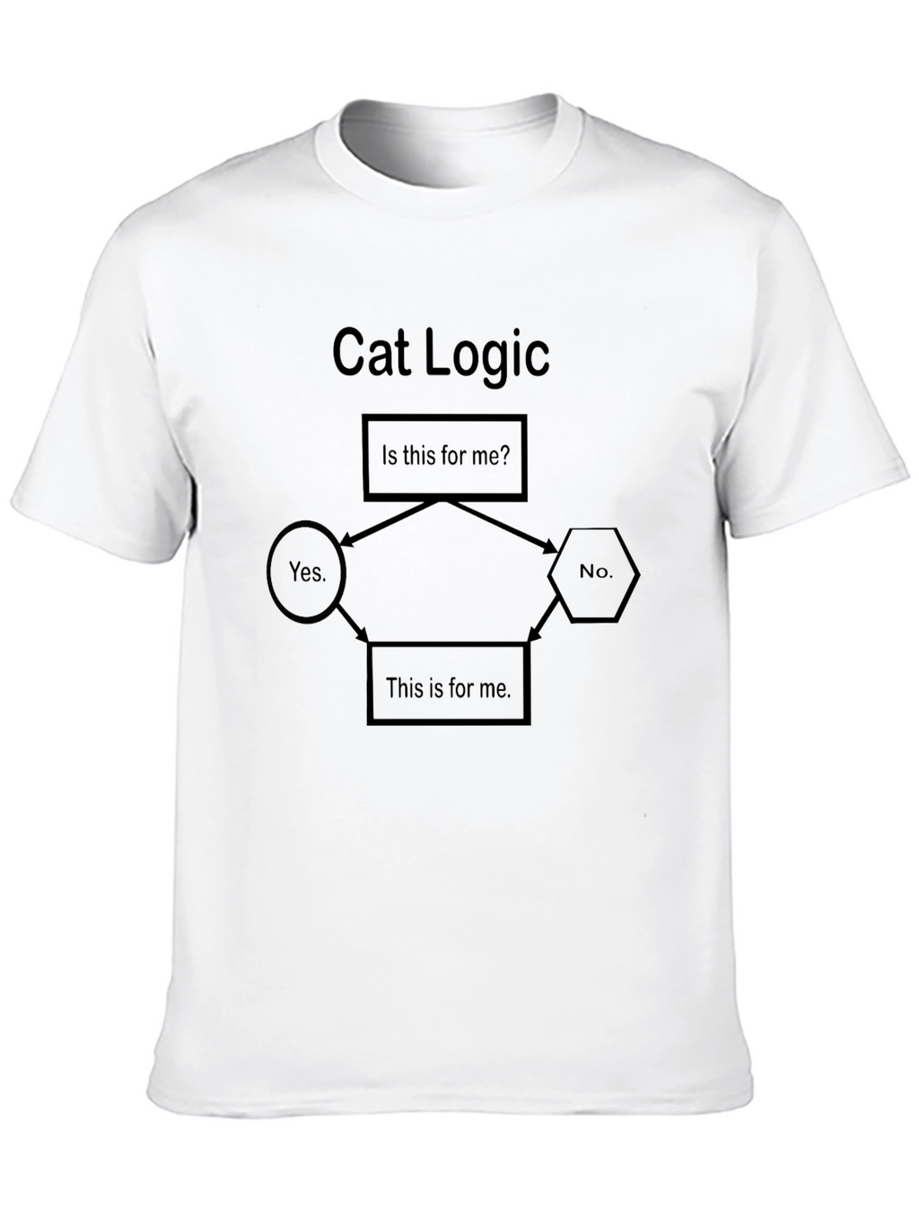 Cat Logic T-Shirt - Funny Cat Lover Tee
