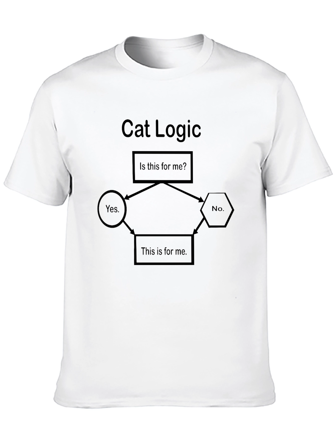 Cat Logic T-Shirt - Funny Cat Lover Tee