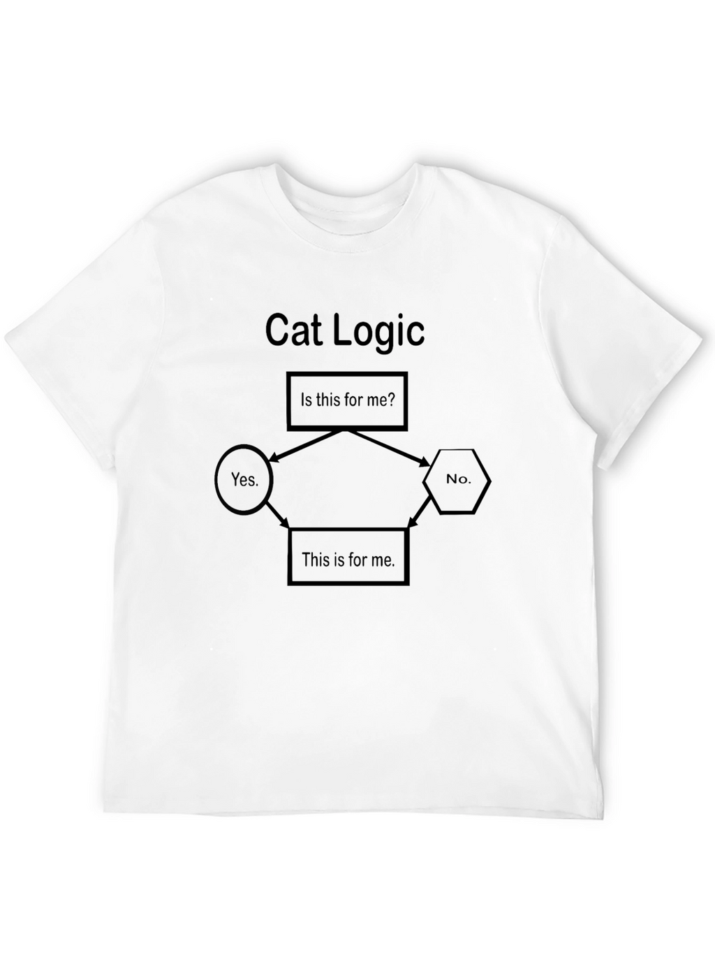 Cat Logic T-Shirt - Funny Cat Lover Tee
