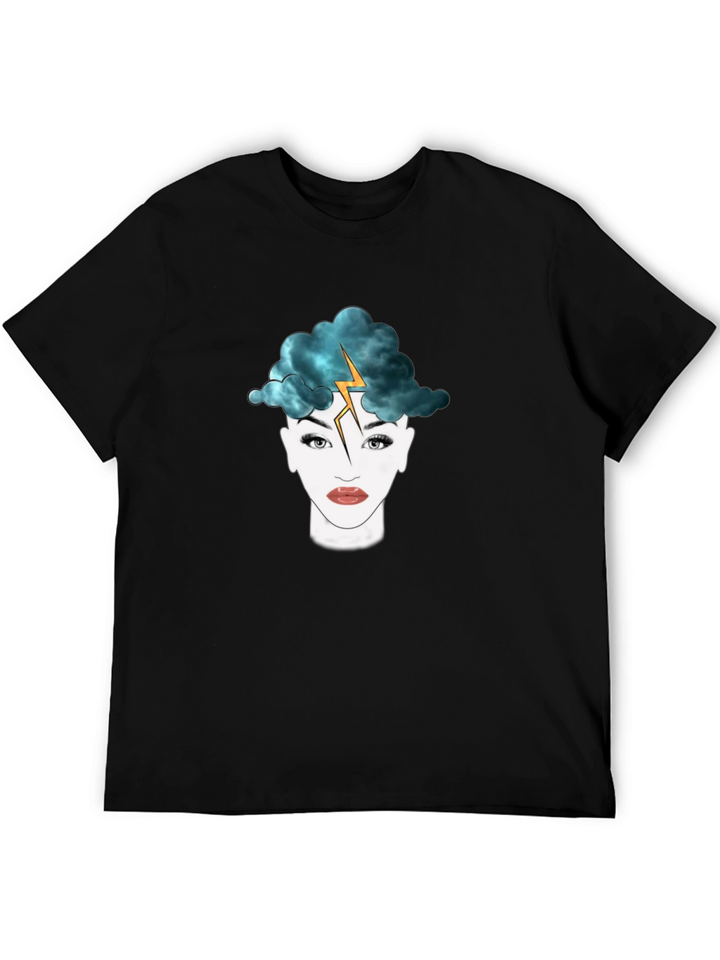 Stormy Mind T-Shirt - Unique Graphic Tee