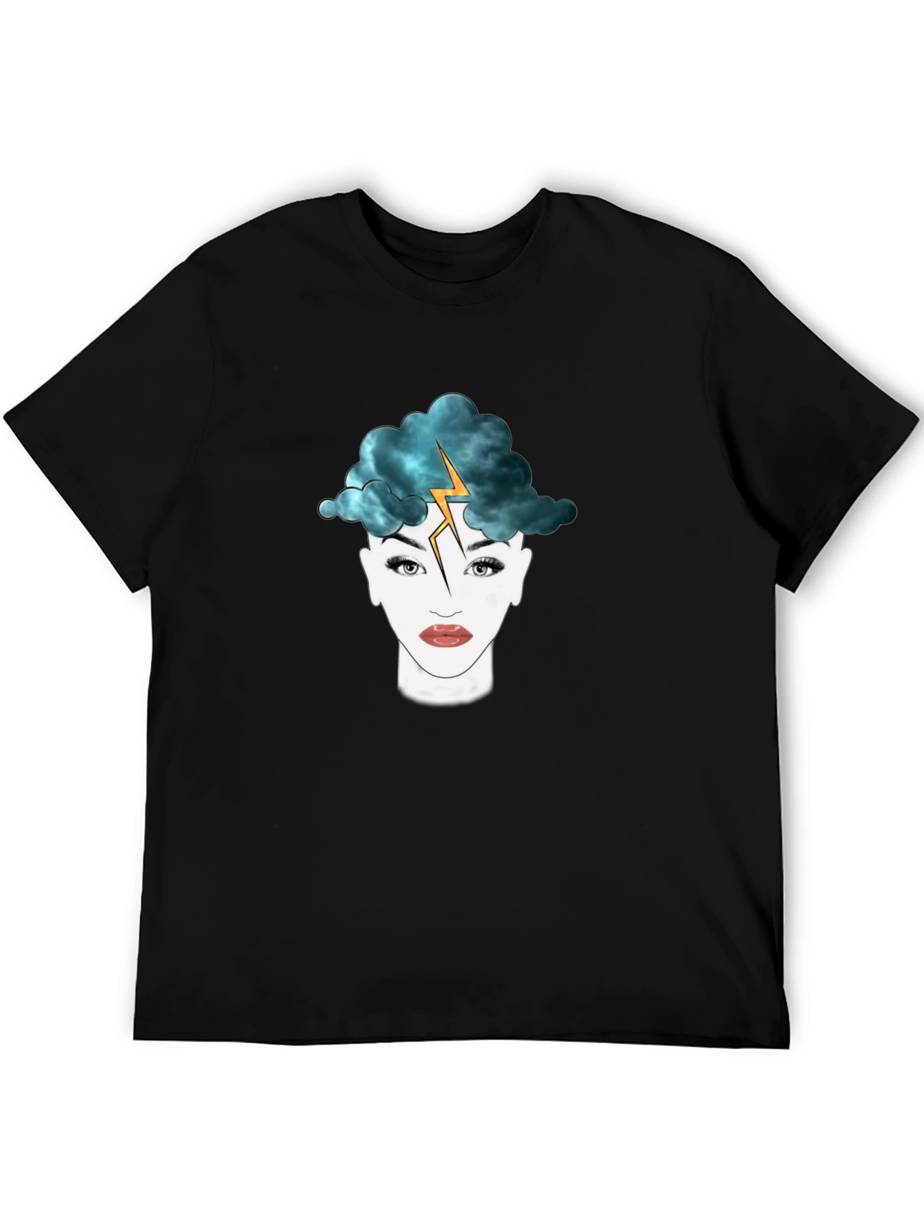 Stormy Mind T-Shirt - Unique Graphic Tee