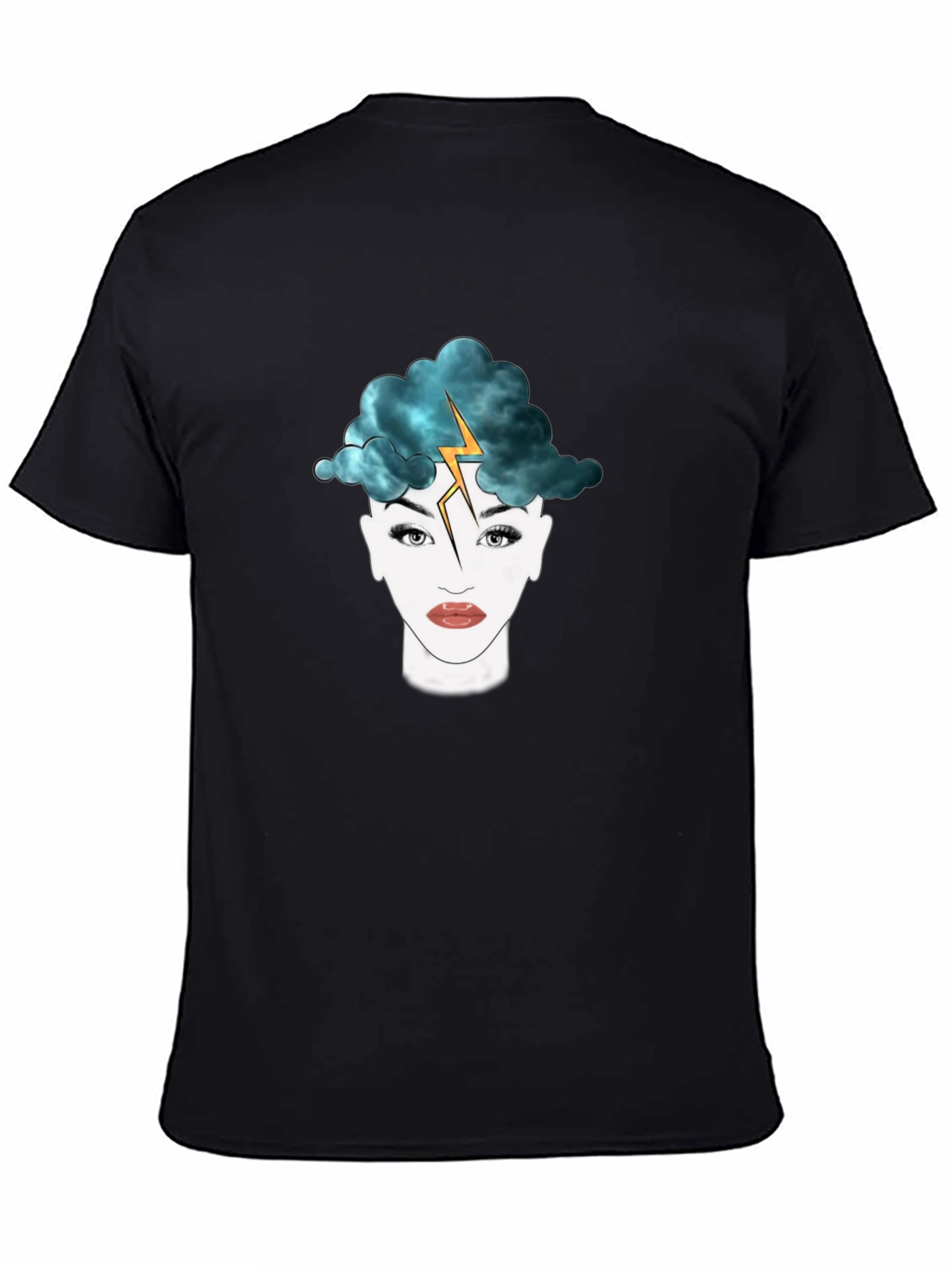 Stormy Mind T-Shirt - Unique Graphic Tee