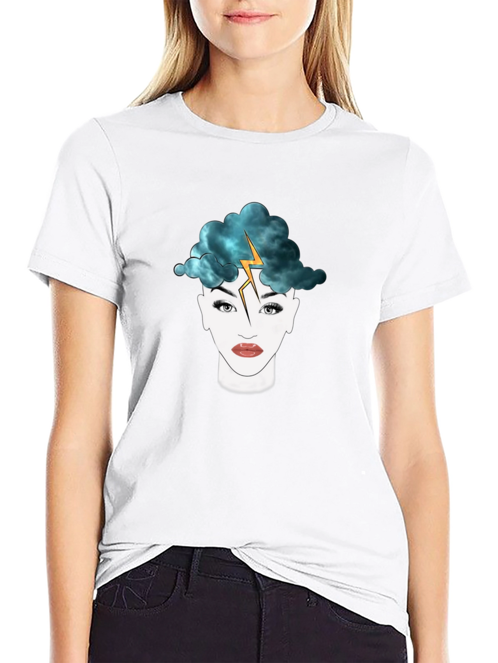 Stormy Mind T-Shirt - Unique Graphic Tee