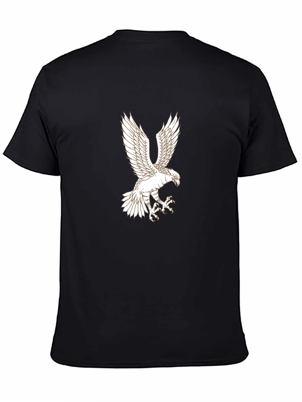 Black Eagle Graphic T-Shirt - Bold Design