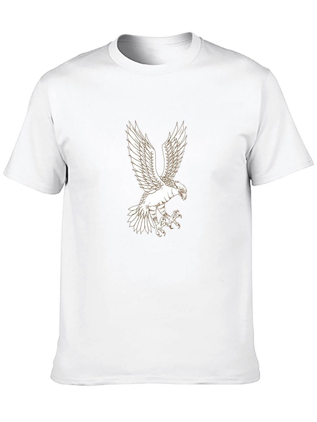 Black Eagle Graphic T-Shirt - Bold Design