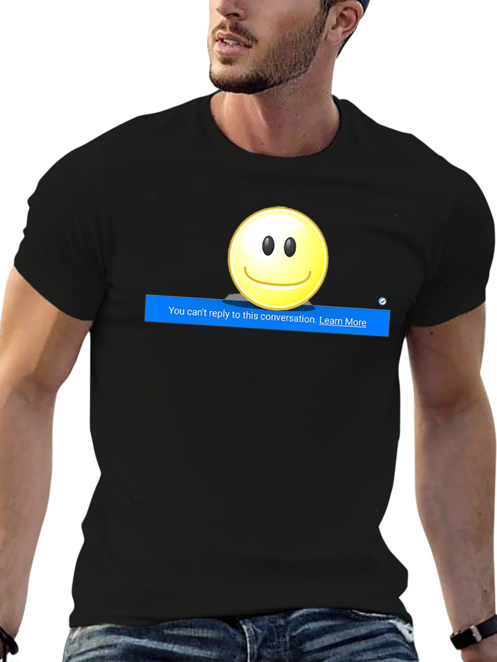 Funny You Cant Reply Graphic T-Shirt
