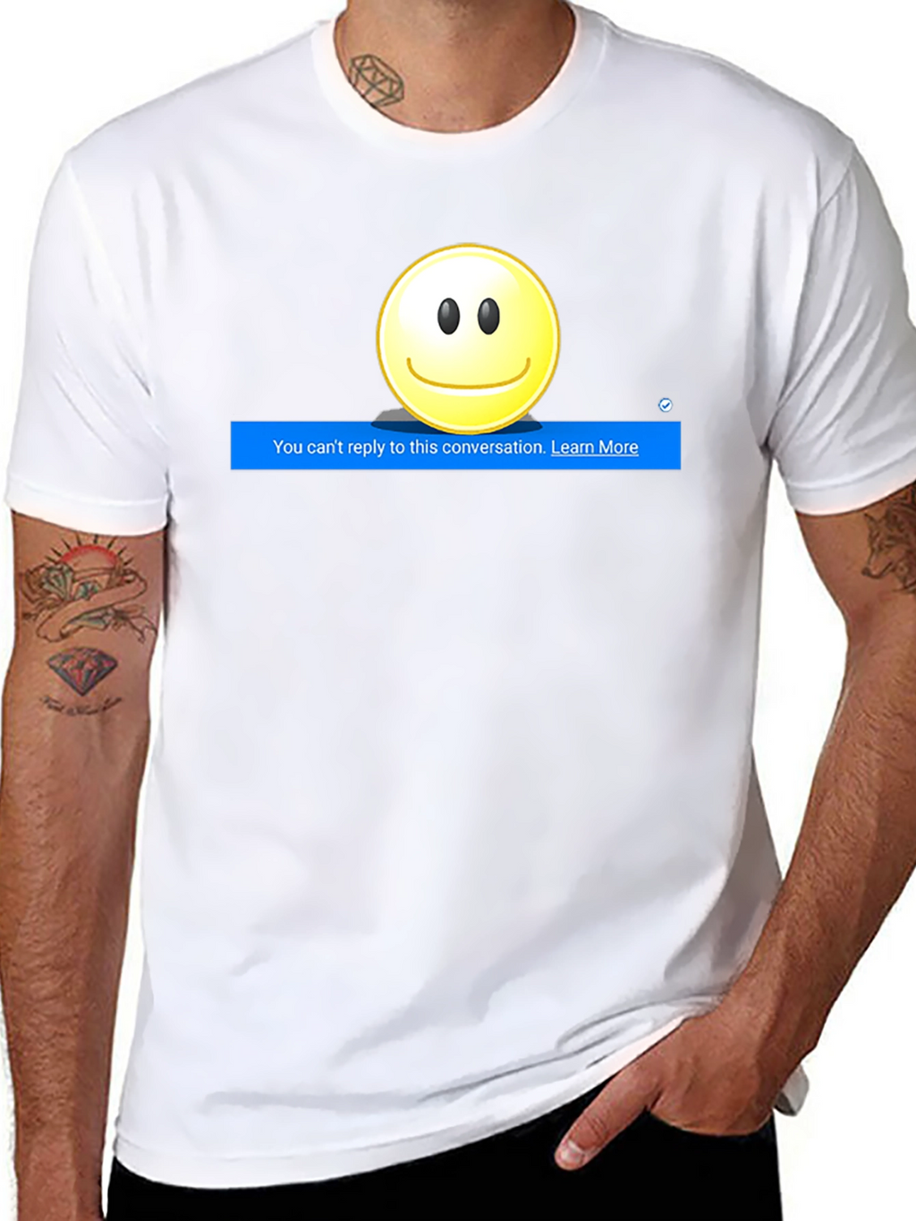 Funny You Cant Reply Graphic T-Shirt