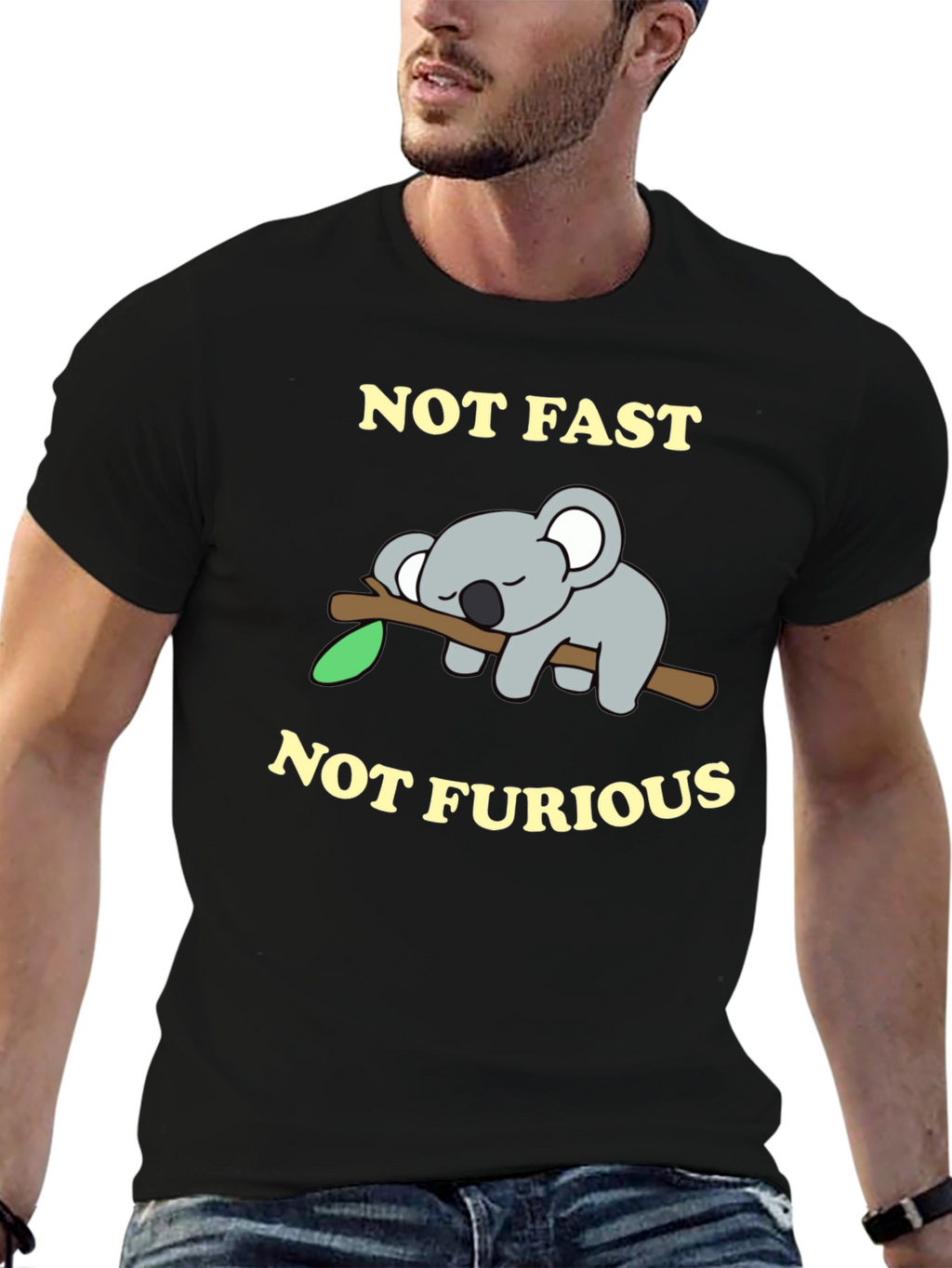 Not Fast Not Furious Koala T-Shirt