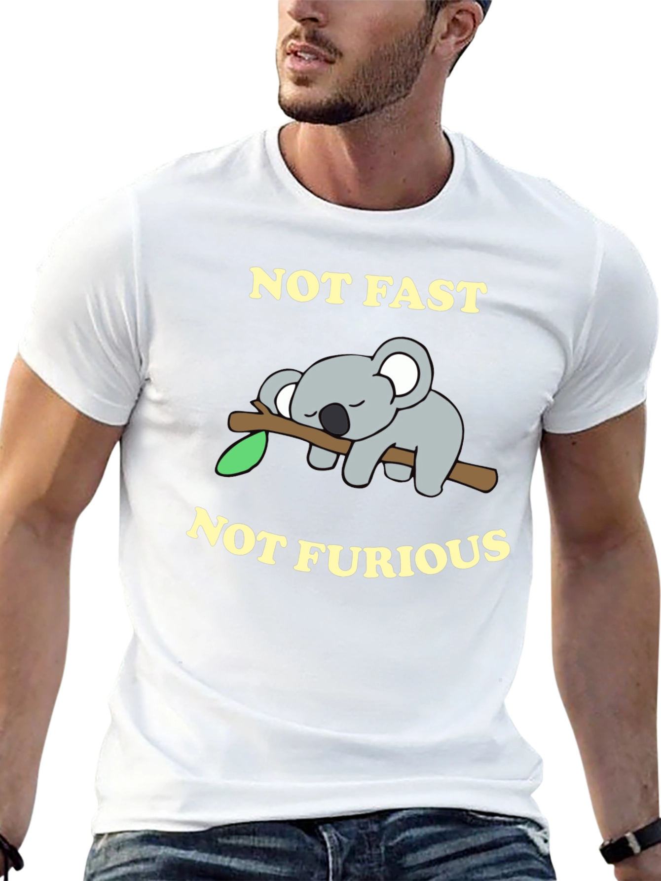 Not Fast Not Furious Koala T-Shirt