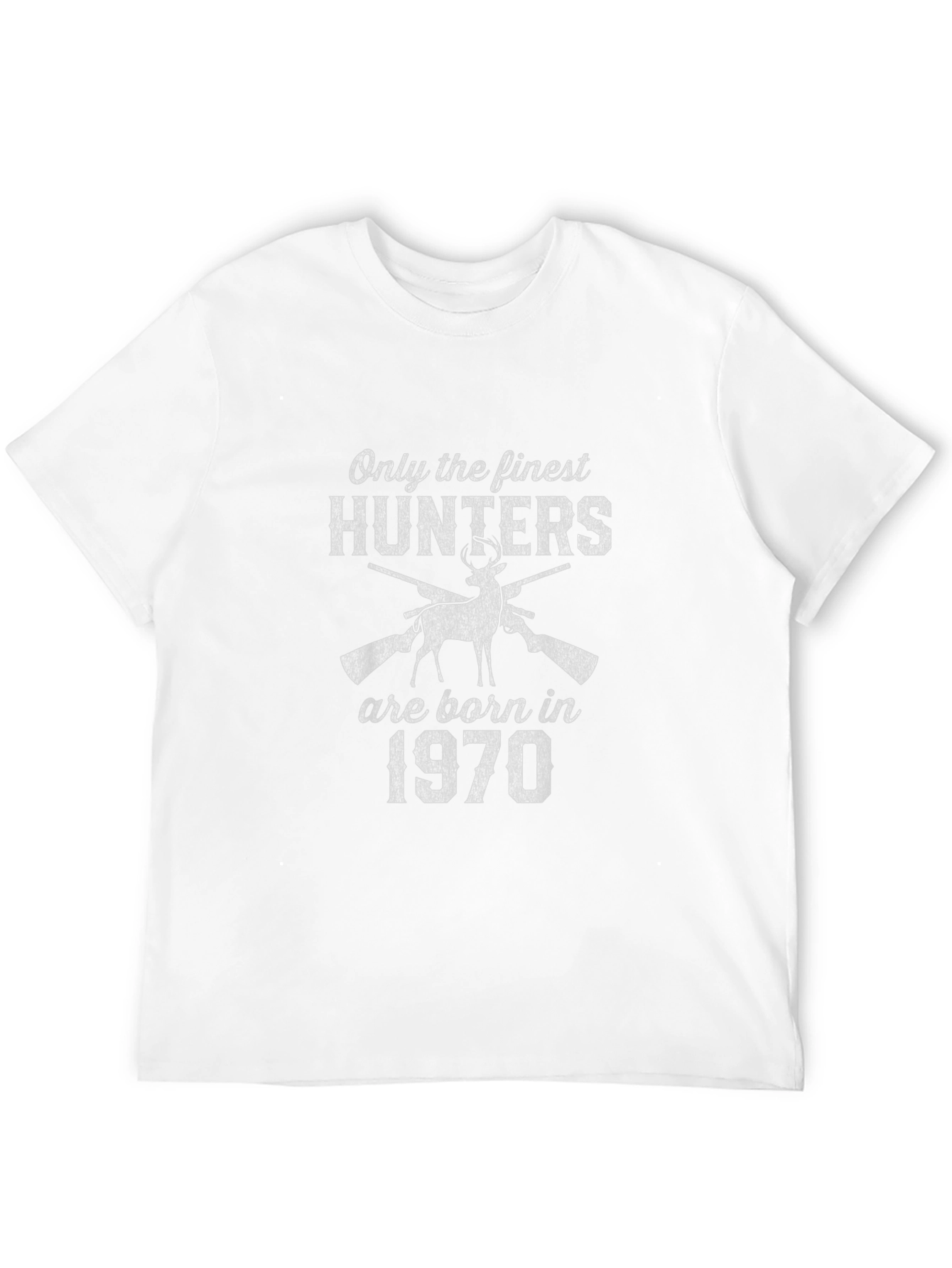 Hunters Born in 1970 Black T-Shirt
