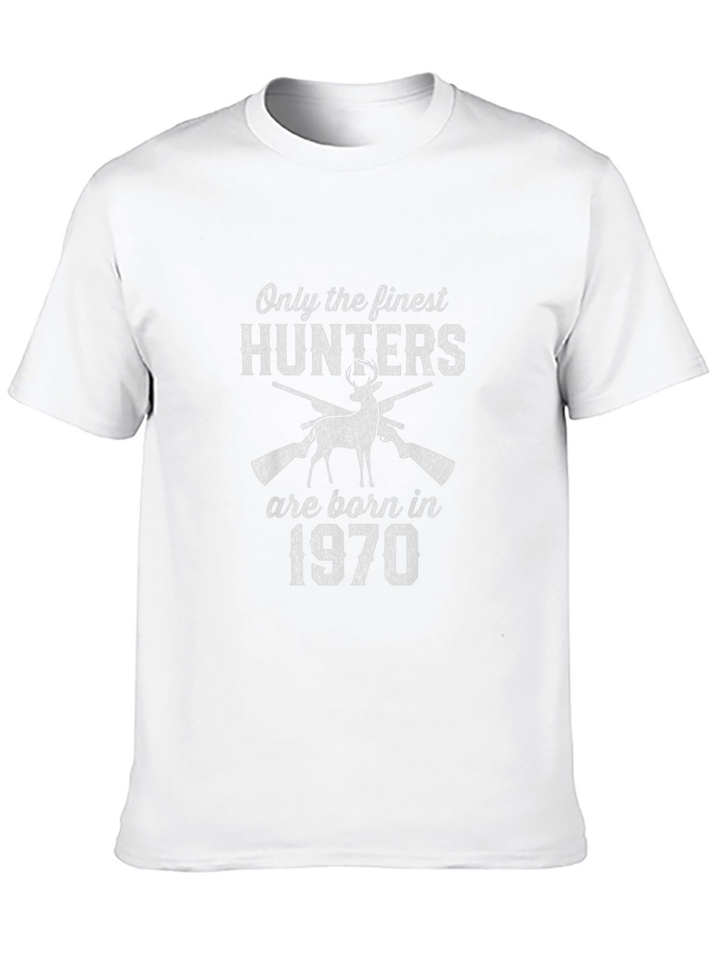 Hunters Born in 1970 Black T-Shirt
