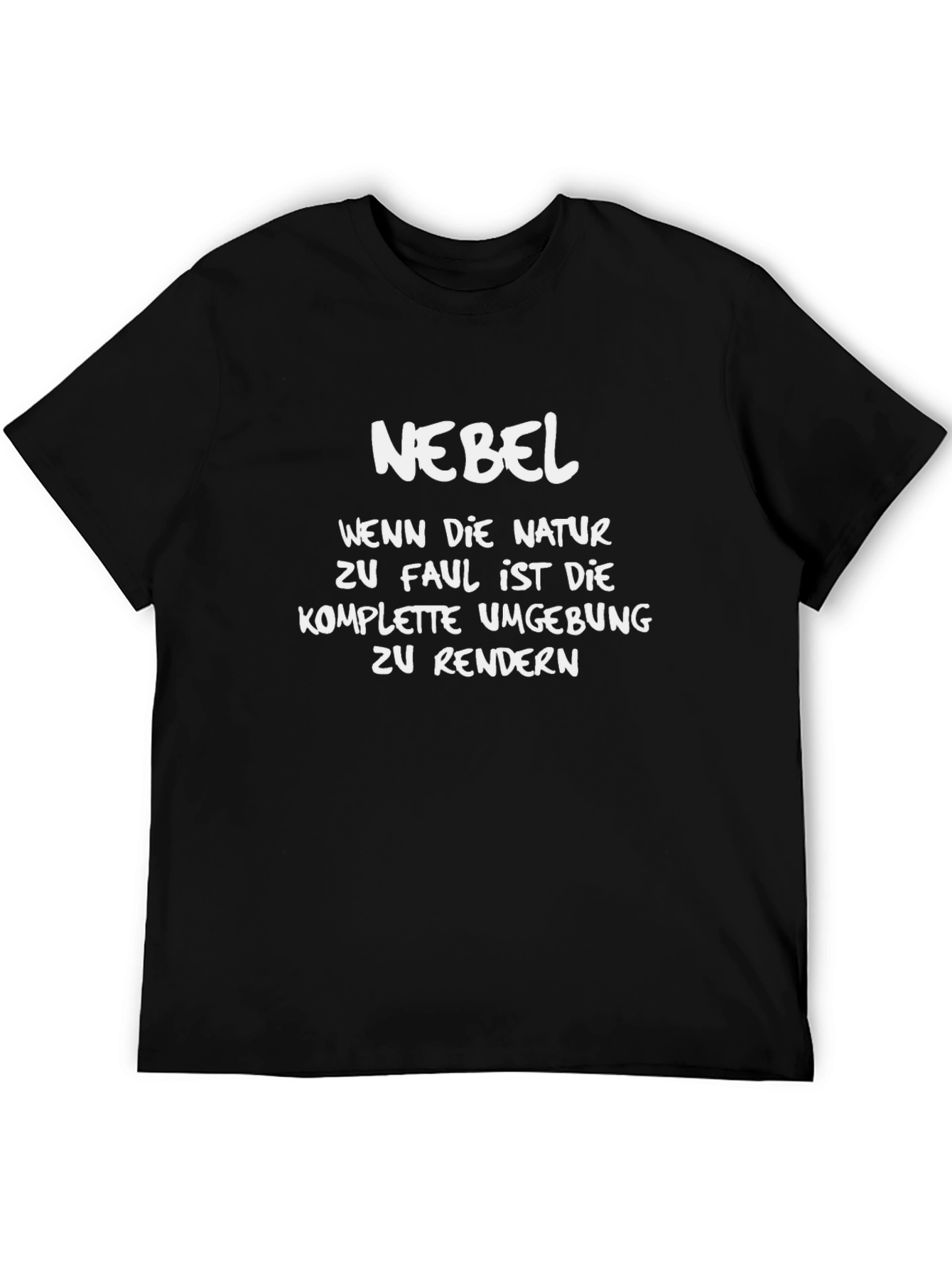 Nebel Graphic Tee - German Humor T-Shirt