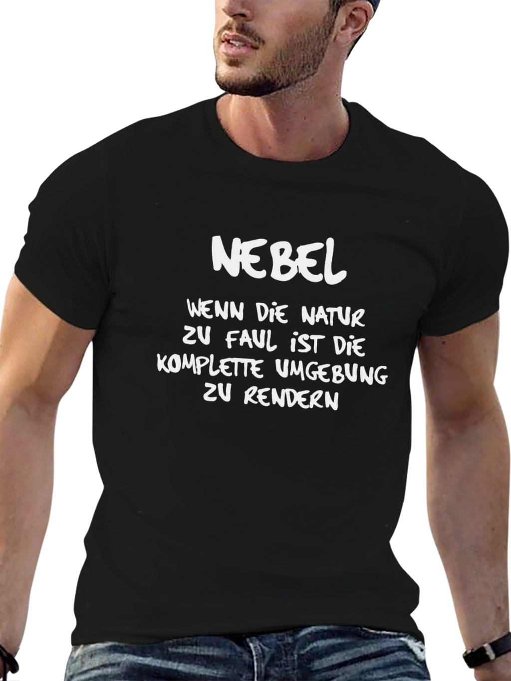 Nebel Graphic Tee - German Humor T-Shirt