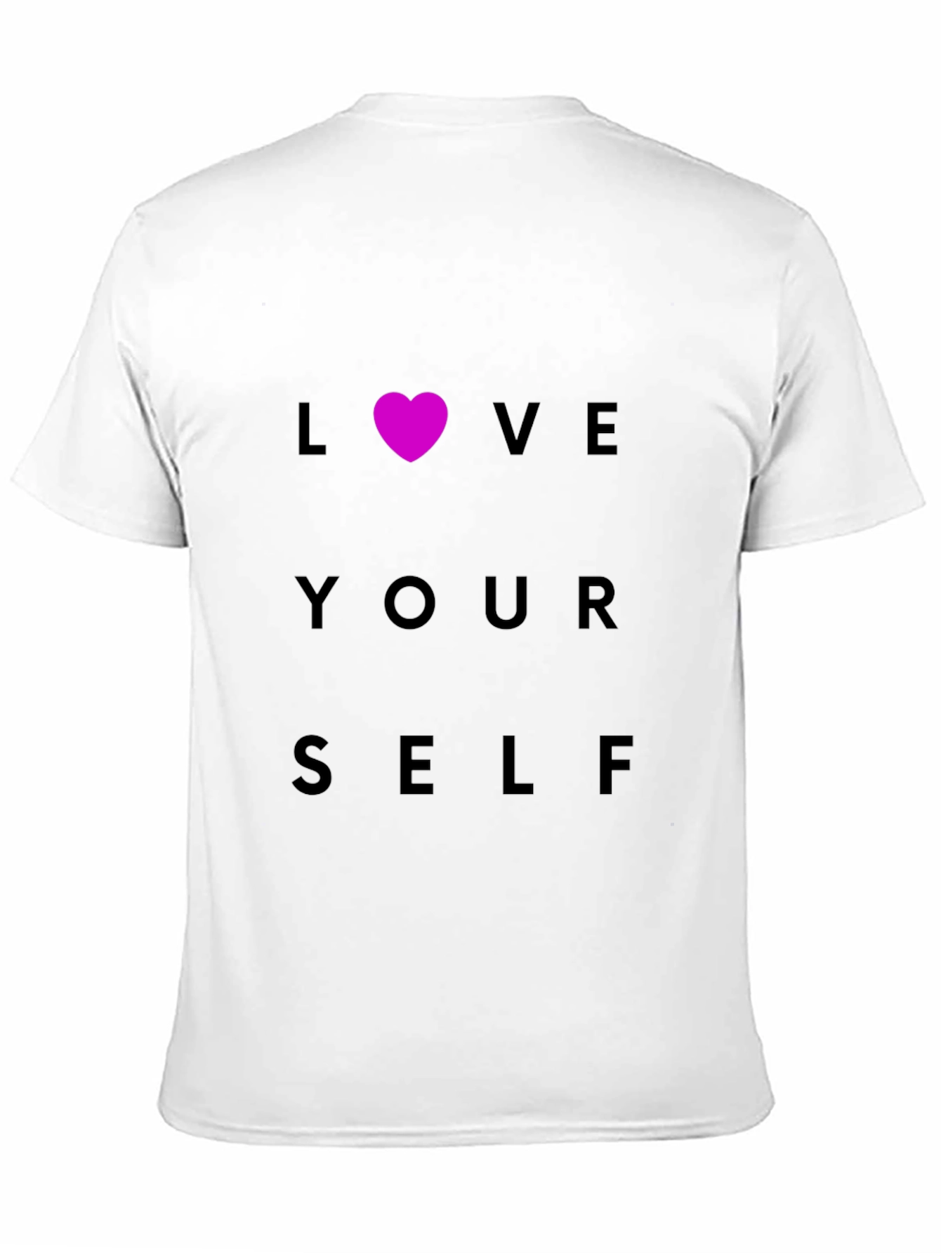 Love Yourself Black Tee