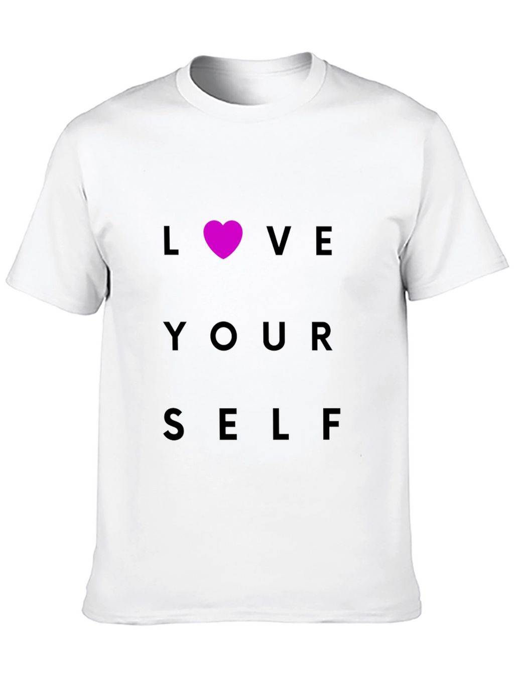Love Yourself Black Tee