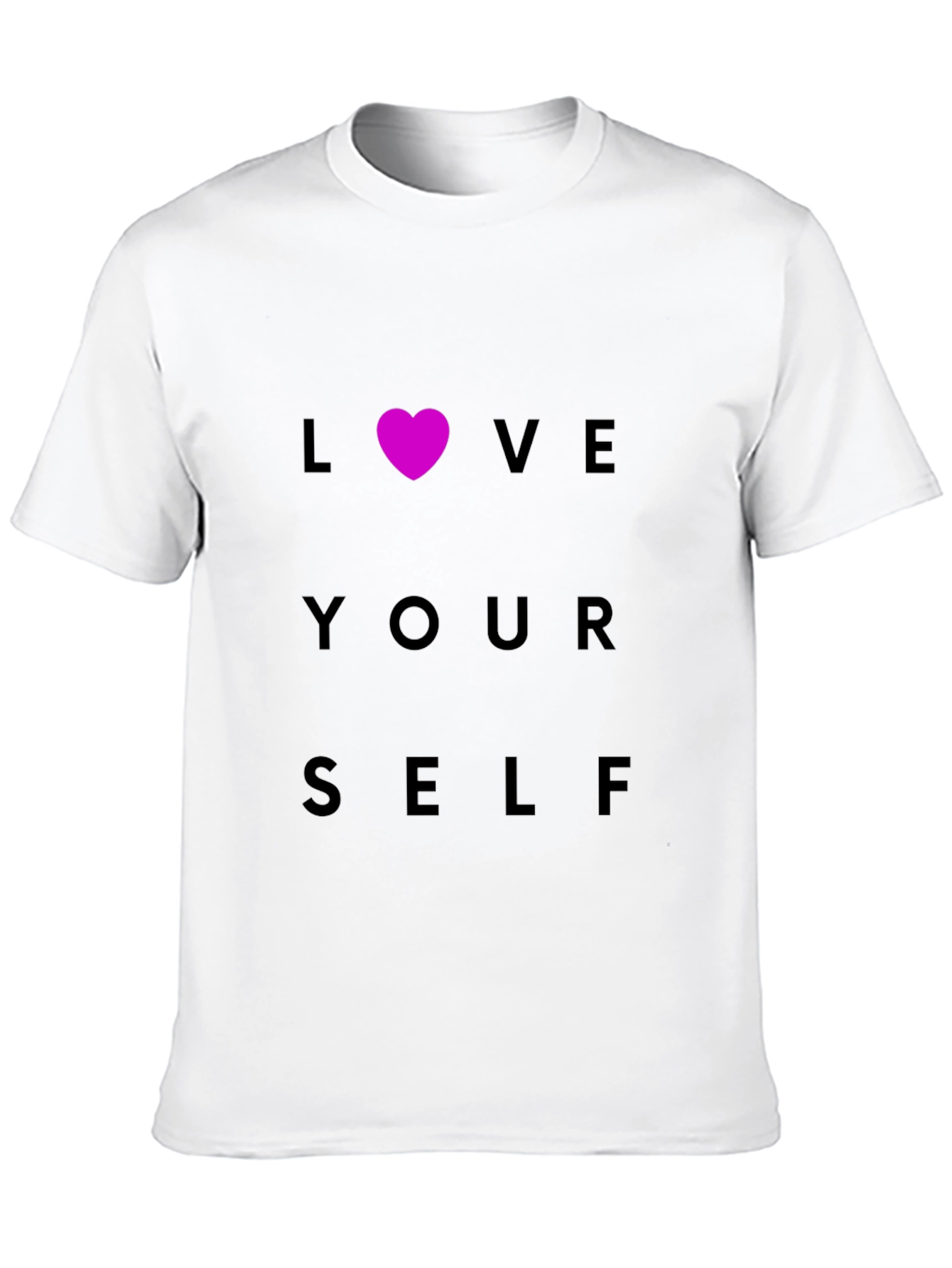Love Yourself Black Tee