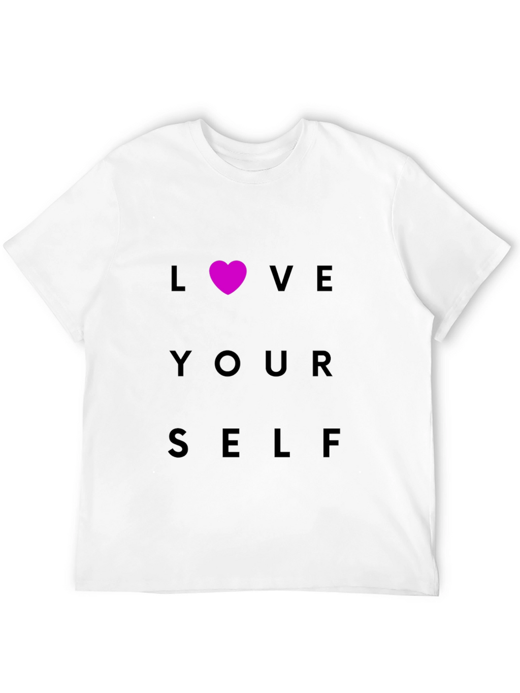 Love Yourself Black Tee