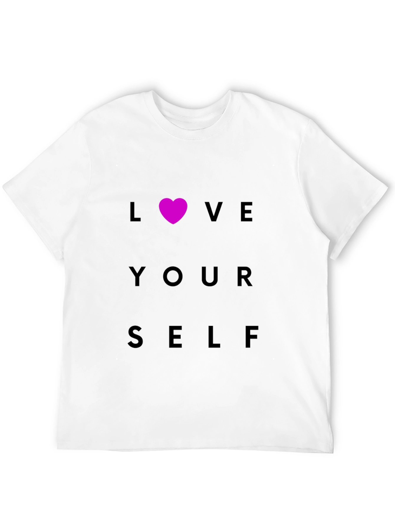 Love Yourself Black Tee