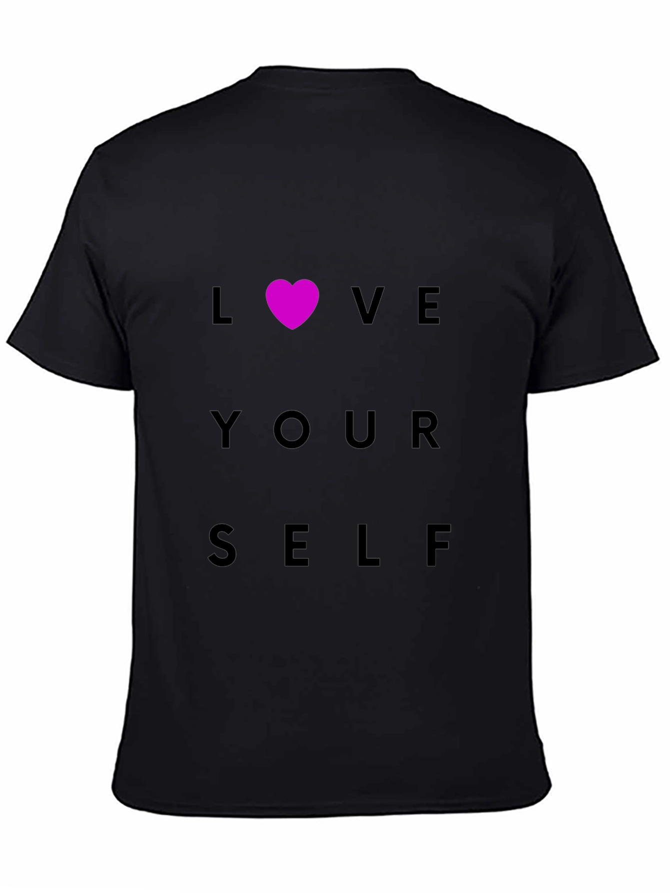 Love Yourself Black Tee