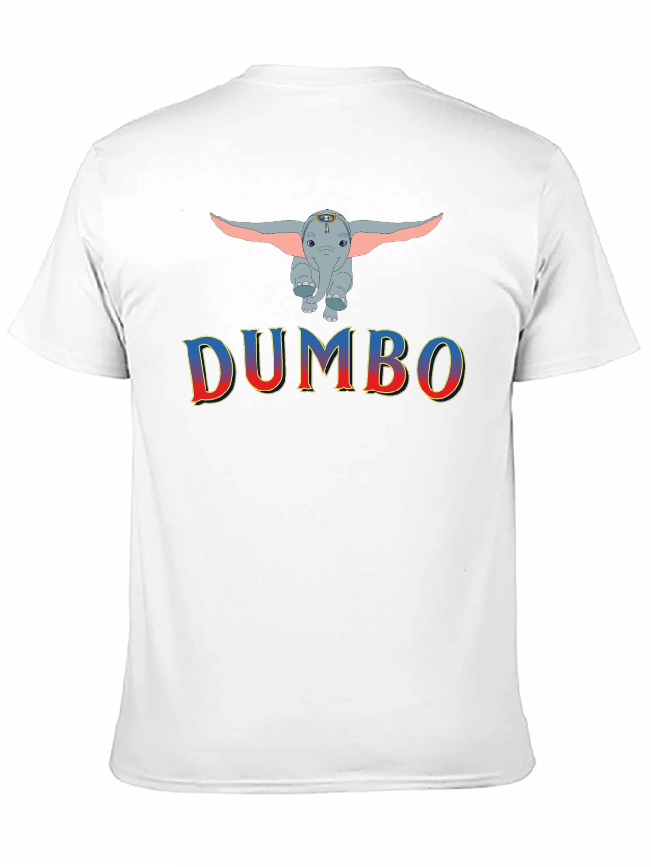 Dumbo Graphic Print Mens T-Shirt
