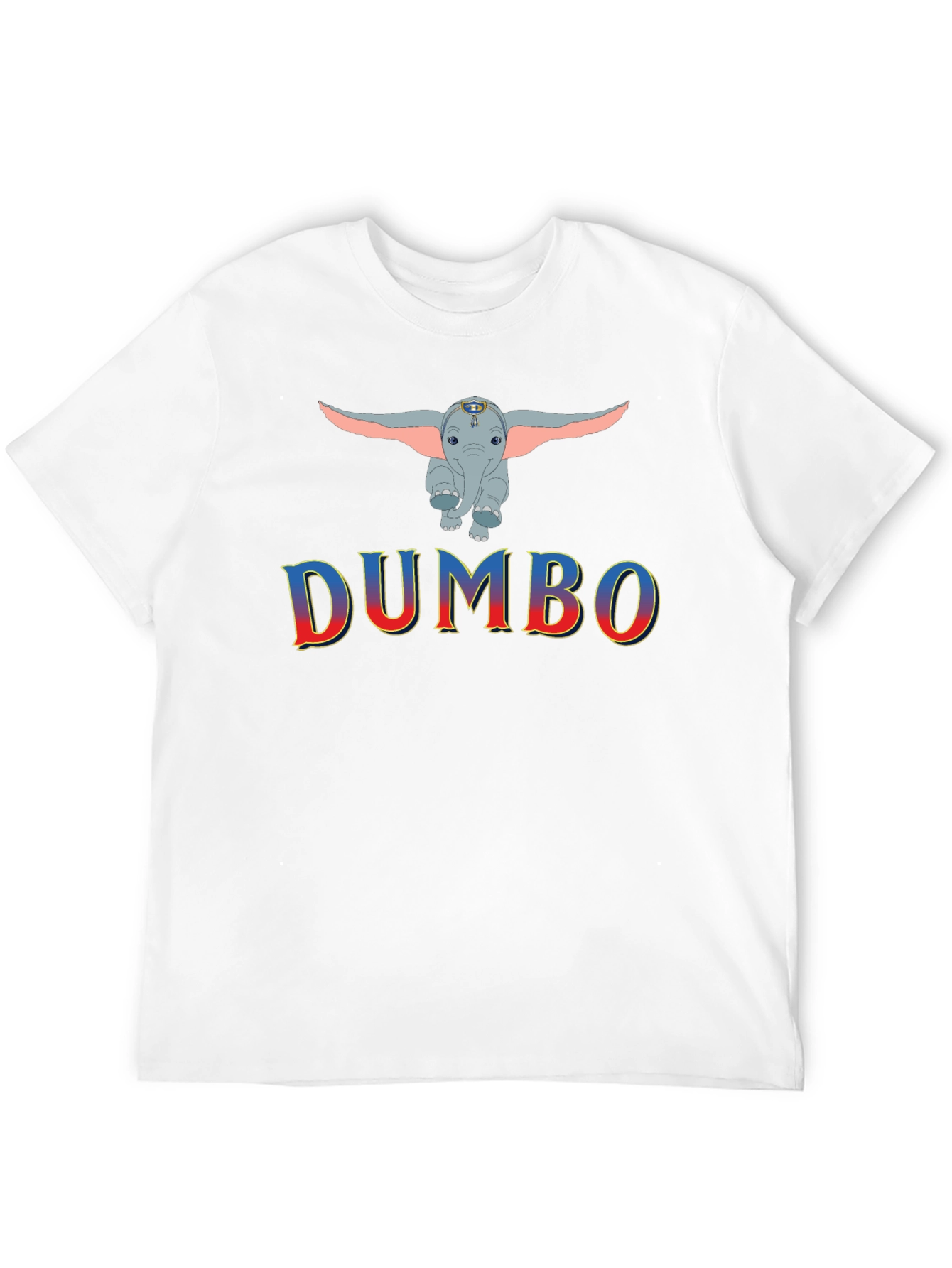 Dumbo Graphic Print Mens T-Shirt