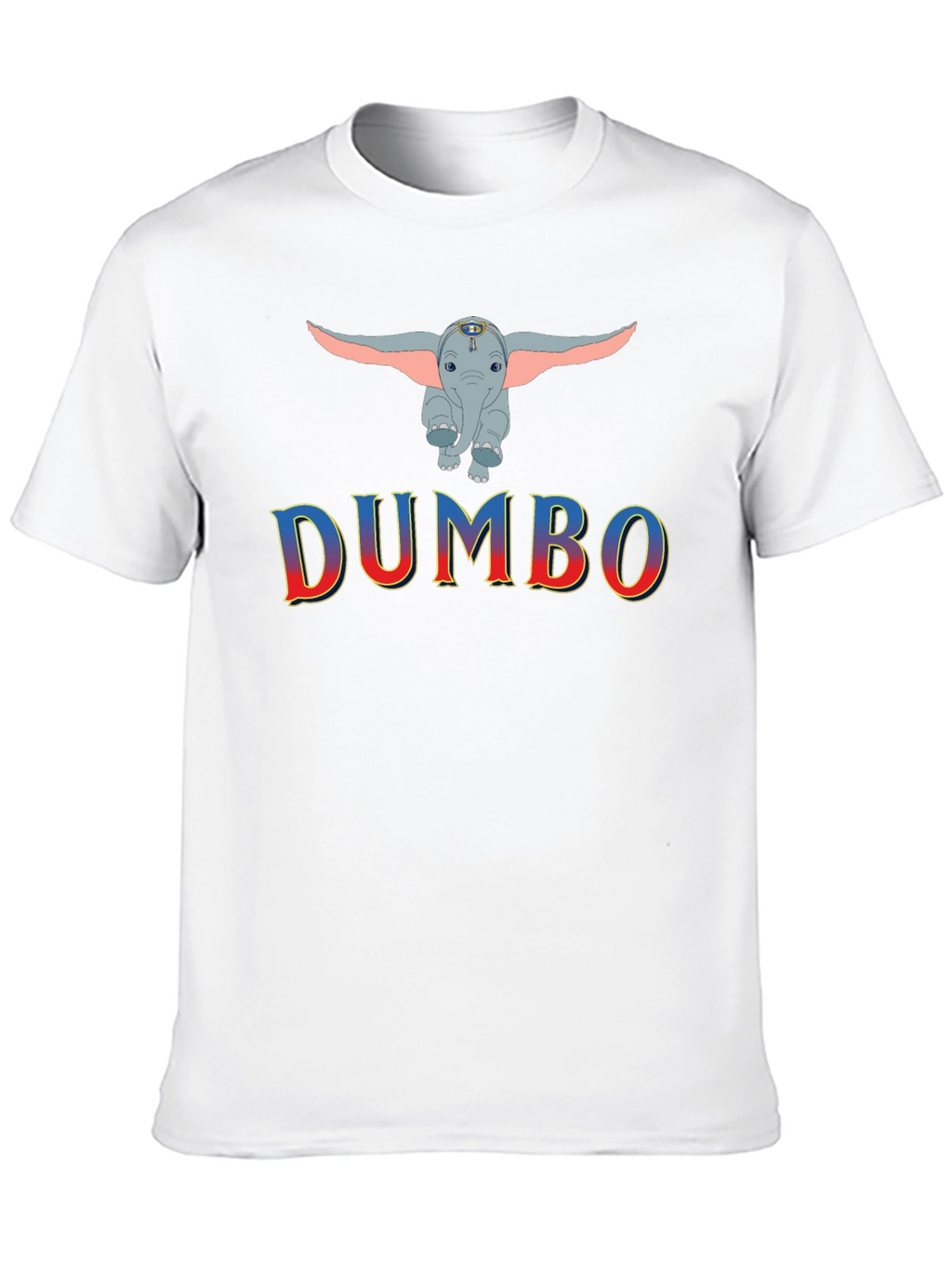 Dumbo Graphic Print Mens T-Shirt