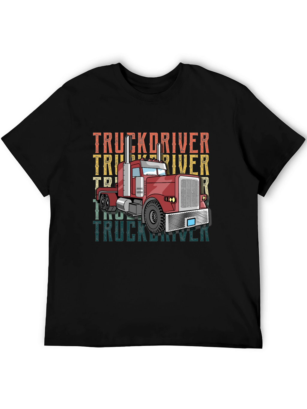 Truck Driver Graphic T-Shirt