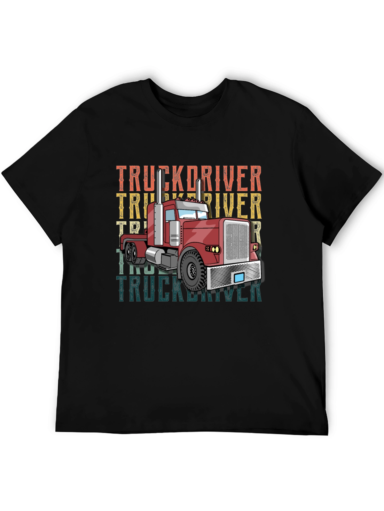 Truck Driver Graphic T-Shirt