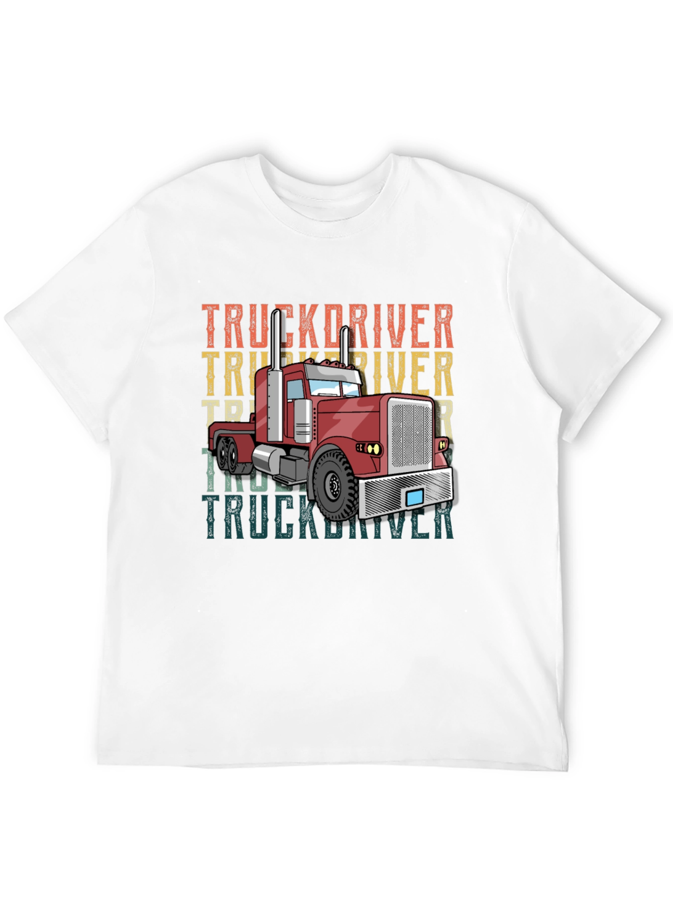 Truck Driver Graphic T-Shirt