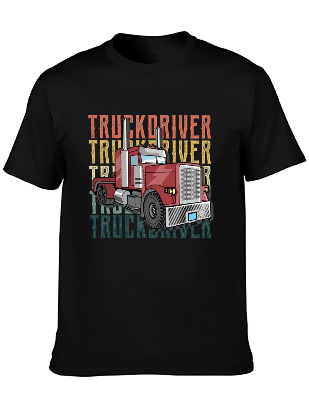 Truck Driver Graphic T-Shirt